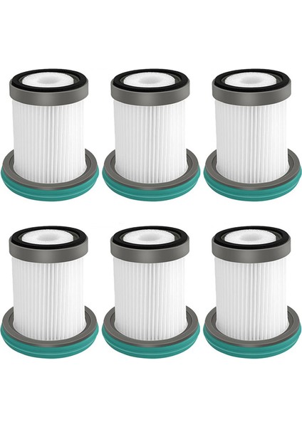 6 Adet Cyclone Kablosuz Elektrikli Süpürge Ev El Tipi Çubuk T11 / Pro Yıkanabilir Hepa Filtre Seti Parçaları (Yurt Dışından)