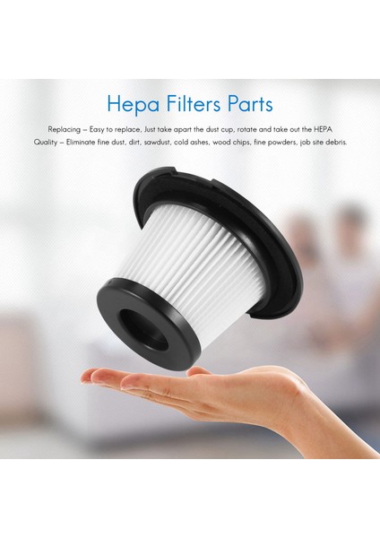 K17 Kablosuz Süpürge ile Uyumlu 3 Paket Yedek Hepa Filtre (Yurt Dışından) indirimleri