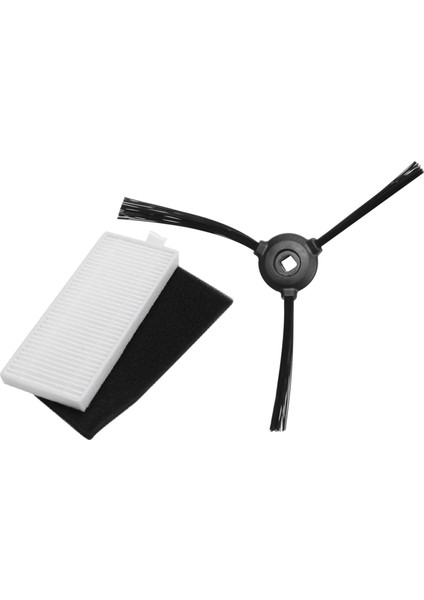 M520/M501 Yedek Parçaları Için, Yıkanabilir 4 Hepa Filtre + 4 Yan Fırça Robot Süpürgeler Için Aksesuar Seti (Yurt Dışından) modelleri