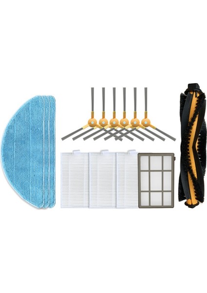 Abır X5 / X6 X8 Navi N600 Robot Süpürge Yedek Parçaları Ana Yan Fırça Hepa Filtresi (Yurt Dışından)