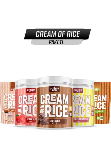 Cream Of Rice | Pirinç Kreması - 5li Paket - 1kg X Adet