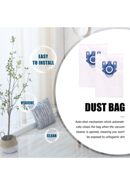 Gn 3D Elektrikli Süpürge Komple C3, C2, Klasik C1, S400, S600, S800, S2, S5, S8 Için 10 Adet Toz Torbası (Yurt Dışından) modelleri