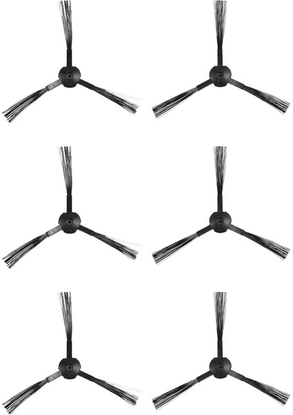 6 Adet Elektrikli Süpürge Süpürme Robotu CR120/CEN540/X50 Için Yan Fırça (Yurt Dışından) fiyatları