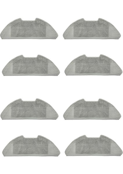 Mi Robot Vacuum-Mop 2 Lite / Pro Mjstl MJST1SHW Elektrikli Süpürge Aksesuarları Için 8 Adet Paspas Bezi Paçavra Pedi (Yurt Dışından)