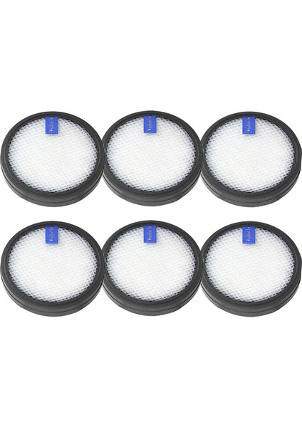 W200 W300 W400 Elektrikli Süpürge Yedek Parça Aksesuarları Için 6 Adet Yıkanabilir Filtre (Yurt Dışından)
