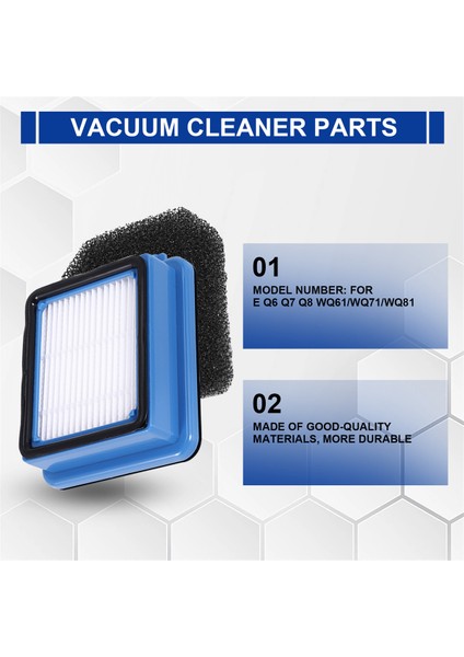 Q6 Q8 WQ61/WQ71/WQ81 Elektrikli Süpürge Yedek Parçaları Için Yedek Filtre (Yurt Dışından) fırsatları