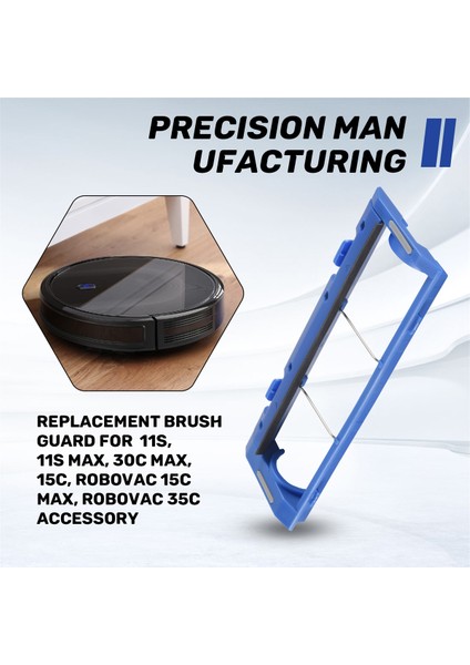 Robovac 11S, 11S Max, 30C 15C, 15C 35C Aksesuarları Için Yedek Fırça Koruyucu (Yurt Dışından) indirimleri