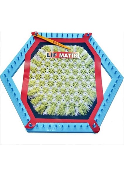 Lifmatik Lif Örme Seti Dokuma Tezgahı ve Lif Ipi S6