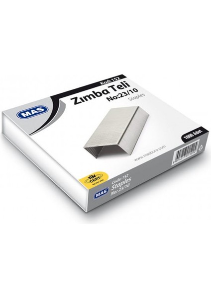 Mas 152 Arşiv Tipi Zımba Teli No:23/10