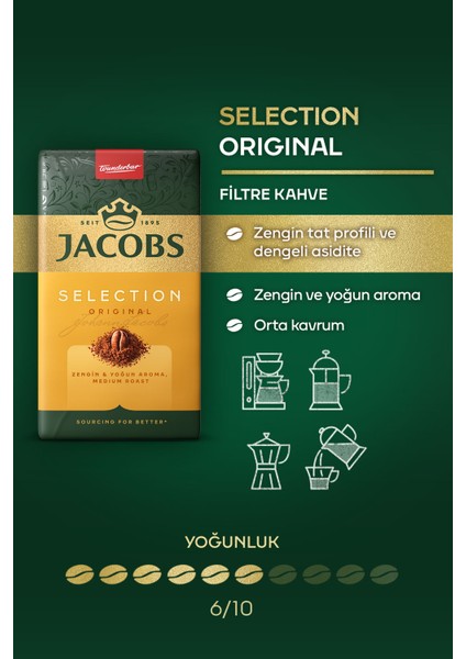 Selection Filtre Kahve 4'lü 250 gr