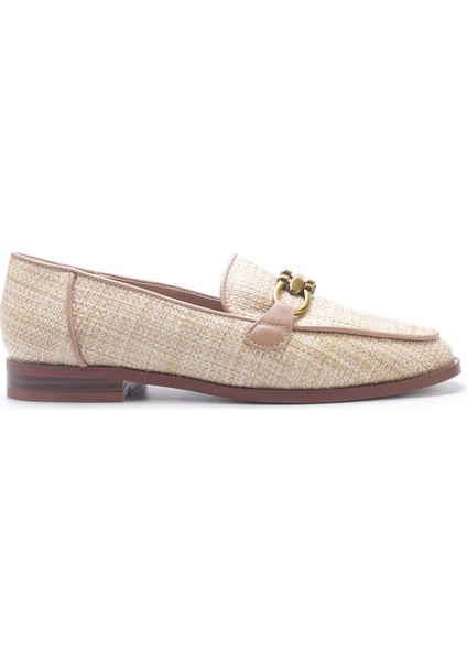 Olympe 5fx Naturel Kadın Loafer