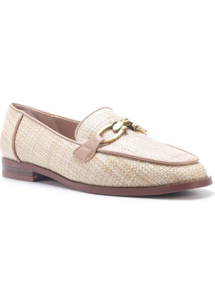 Olympe 5fx Naturel Kadın Loafer