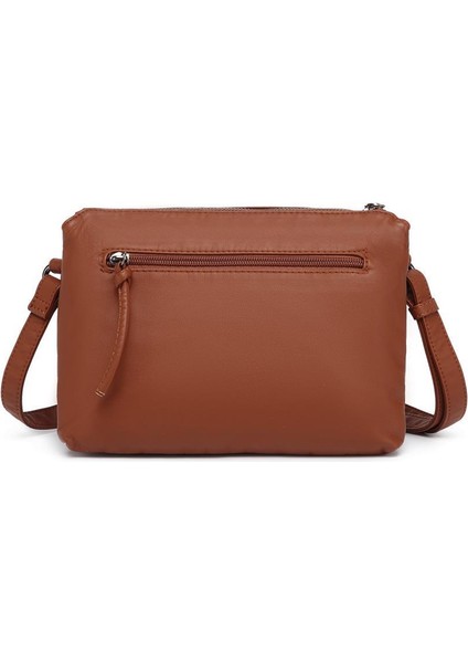 Yıkama Deri Askılı Kadın Postacı Çantası 21K Barcelona 1920 modelleri