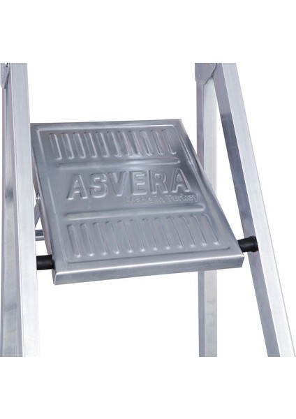 Elmas Serisi 8+1 Basamaklı Galvanizli Profil Merdiven - Ev - Bahçe - Iş Yeri İçin Dayanıklı