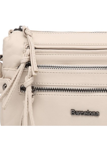 Yıkama Deri Askılı Kadın Postacı Çantası 21K Barcelona 1920 fiyatları