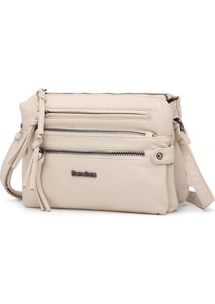 Yıkama Deri Askılı Kadın Postacı Çantası 21K Barcelona 1920 fırsatları