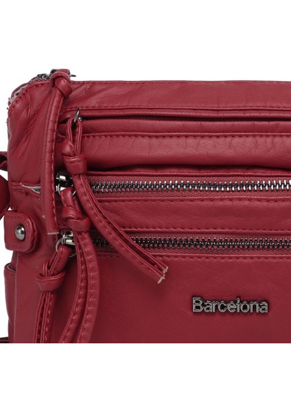 Yıkama Deri Askılı Kadın Postacı Çantası 21K Barcelona 1920 fiyatları