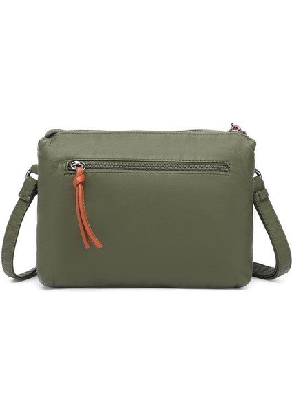 Yıkama Deri Askılı Kadın Postacı Çantası 21K Barcelona 1920 indirimleri