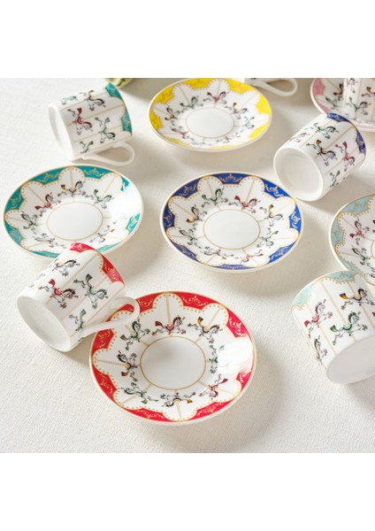 Atlı Karınca 6 Kişilik Kahve Fincanı 80 ml fırsatları