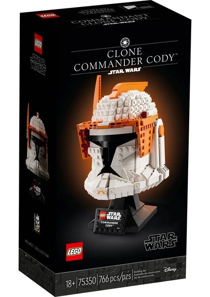 75350 LEGO Star Wars Klon Komutanı Cody Kaskı 766 Parça +18 Yaş