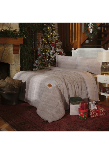 Balmy Cozy Comfort/uyku Seti Çift Kişilik Gri