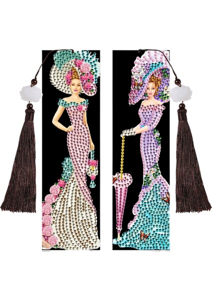 5d Ev Yapımı Kitap Ayracı Dıy Tasarımı Kolye Ucu ile Okuma Severler Için Kolay ve Taşınabilir (Yurt Dışından)