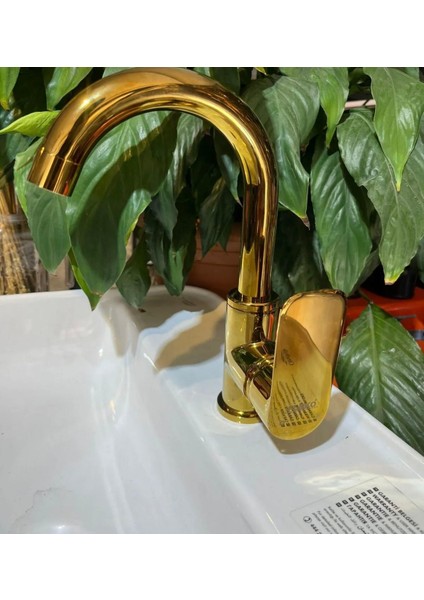 Gold Lavabo Bataryası Gold Lavabo Armatür Prinç fiyatları