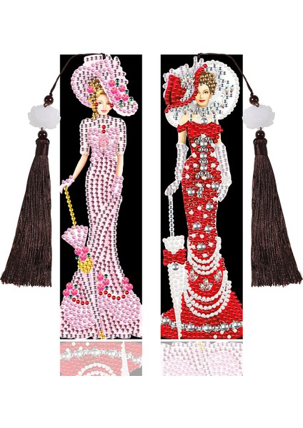 Ev Yapımı Kitap Ayraçları Kolye Ayraçları Yeni Başlayanlar, Kitap Okuyucuları Için Kendin Yap Tasarımları (Yurt Dışından)