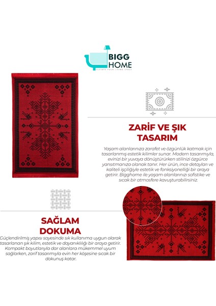 Kilim, Makinede Yıkanabilir, Modern Desenli, 80*150 cm , SA25CY fiyatları
