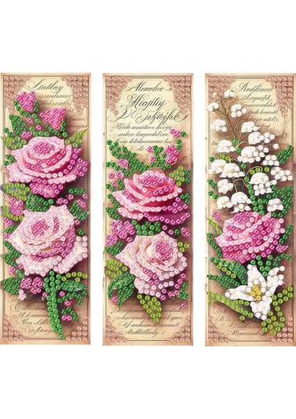 5d Ev Yapımı Kitap Ayracı Dıy Tasarımı Okuma Severler Için Kolay Taşınabilir (Yurt Dışından)