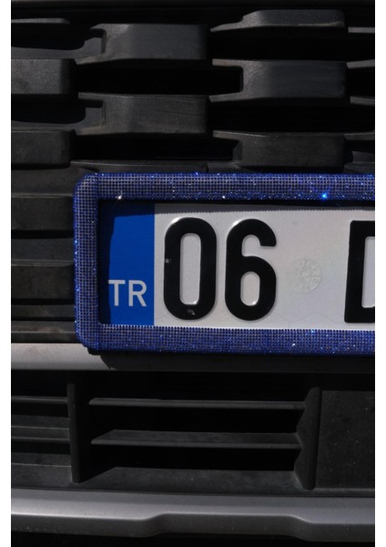 Saks Mavi Plakalık Tek