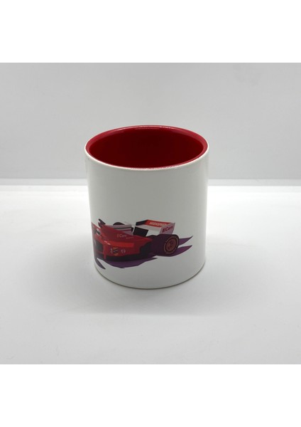Coffee Is My Drs Kırmızı Kulplu Bardak