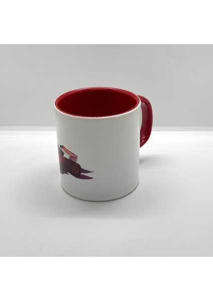 Coffee Is My Drs Kırmızı Kulplu Bardak