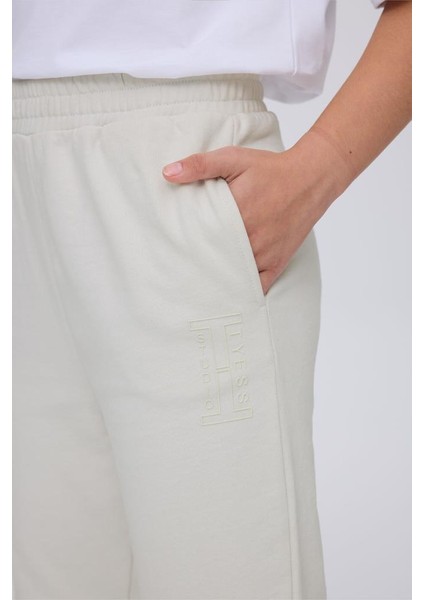 Bg Store Kız Çocuk Bej Eşofman Altı