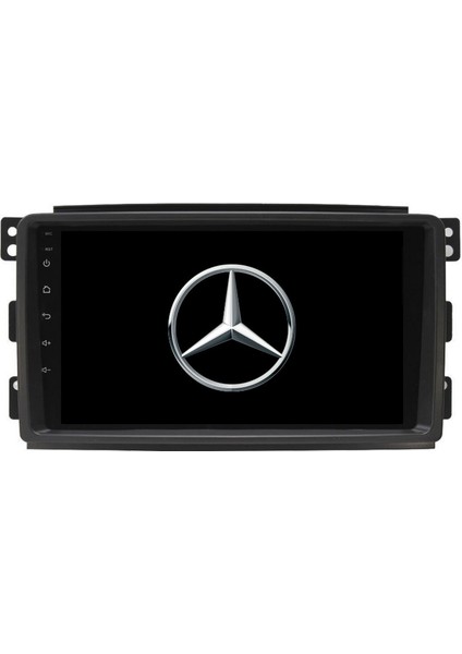 Mercedes Fortwo - Forfour - Araç Multimedya Ekran - 2gb 32GB - S - Black - 2004 - 2010 - 9 Inch - Hıgh Sound - Vsr