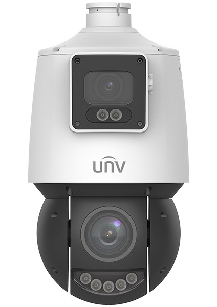 IPC94144SFW-X25-F40C 2x4 Mp Ip 4.8-120MM Mot. Lens- 4mm Sabit Lens Ses-Alarm Güvenlik Kamerası