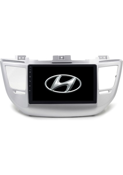 Hyundai Tucson - Araç Multimedya Ekran - 2gb 32GB - S - Silver - 2015 - 2017 - 9 Inch - Hıgh Sound - Vsr