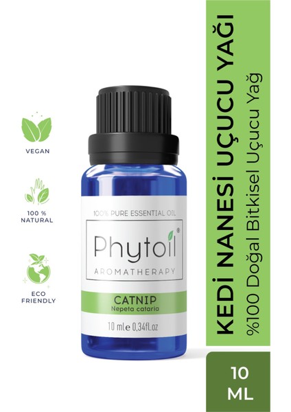 Phytoil Catnip Kedi Nanesi Uçucu Yağı 10 ml