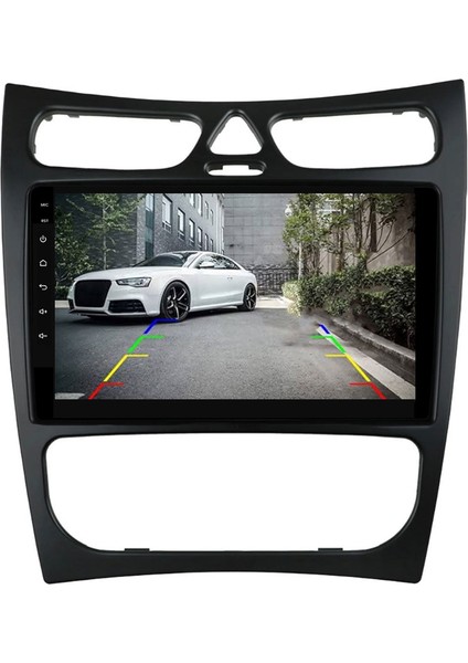 Mercedes Clk - Araç Multimedya Ekran - 2gb 32GB - Oval - Black - 2003 - 2005 - 9 Inch - Hıgh Sound - Vsr modelleri