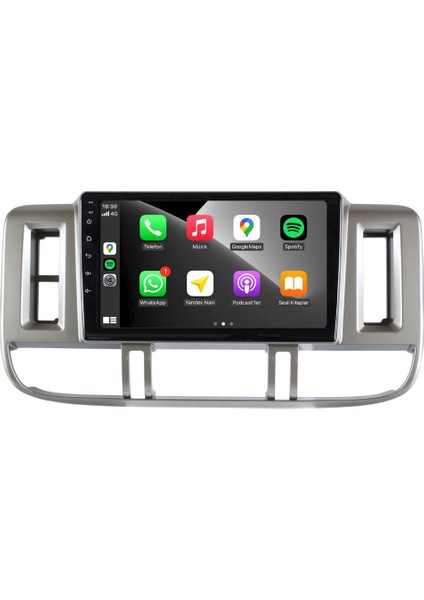 Nissan x - Trail - Araç Multimedya Ekran - 2gb 32GB - S - Gri - 2002 - 2004 - 9 Inch - Hıgh Sound - Vsr
