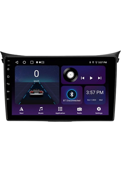 Hyundai I30 - Araç Multimedya Ekran - 2gb 32GB - S - Black - 2012 - 2017 - 9 Inch - Hıgh Sound - Vsr
