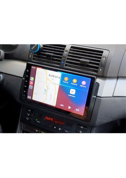 Bmw E46 - Araç Multimedya Ekran - 2gb 32GB - S - Black - 1998 - 2005 - 9 Inch - Hıgh Sound - Vsr