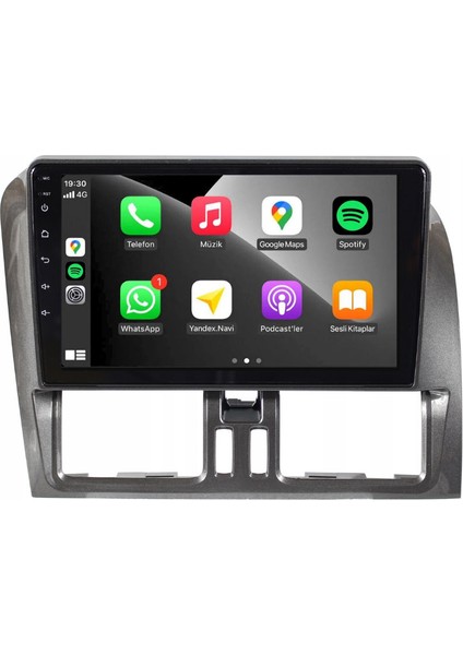 Volvo Xc - 60 - Araç Multimedya Ekran - 2gb 32GB - S - Gri - 2013 - 2016 - 9 Inch - Hıgh Sound - Vsr modelleri