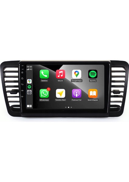 Subaru Outback / Legacy - Araç Multimedya Ekran - 2gb 32GB - S - Black - 2003 - 2009 - 9 Inch - Hıgh Sound - Vsr