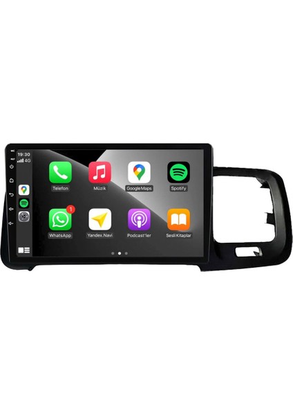 Volvo S60 - Araç Multimedya Ekran - 2gb 32GB - S - Black - 2011 - 2018 - 9 Inch - Hıgh Sound - Vsr modelleri