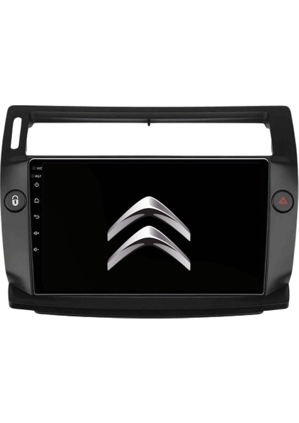 Citroën C4 Ser. - Araç Multimedya Ekran - 2gb 32GB - Old - Black - 2005 - 2011 - 9 Inch - Hıgh Sound - Vsr