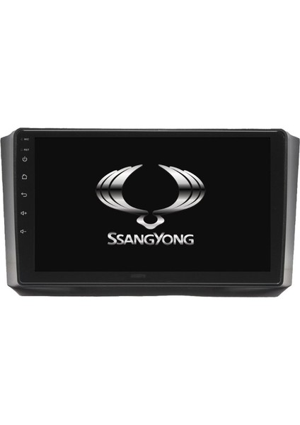 Ssangyong Rexton - Araç Multimedya Ekran - 2gb 32GB - S - Black - 2007 - 2012 - 9 Inch - Hıgh Sound - Vsr