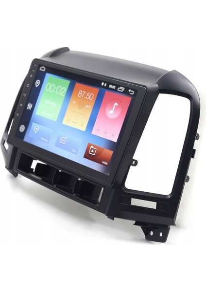 Hyundai Santa Fe - Araç Multimedya Ekran - 2gb 32GB - S - Black - 2006 - 2011 - 9 Inch - Hıgh Sound - Vsr