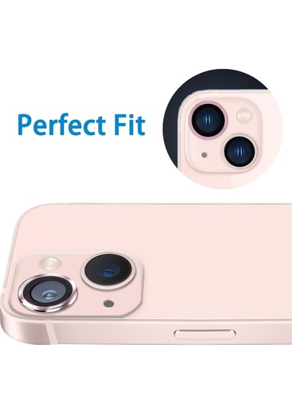 iPhone 13 / iPhone 13 Mini Raze Metal Kamera Lens Koruyucu fırsatları
