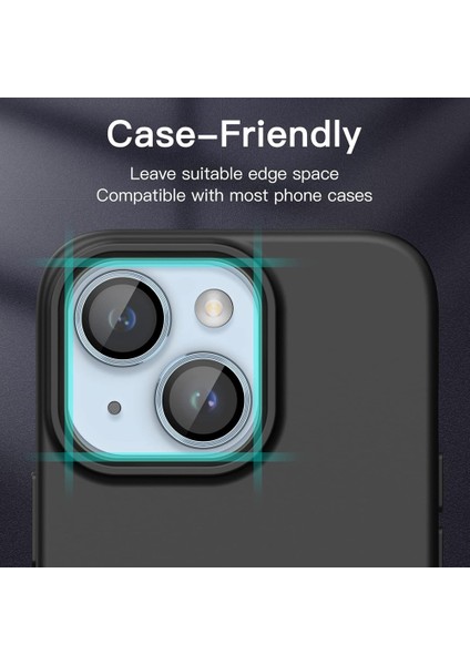 iPhone 14 / iPhone 14 Plus Raze Metal Kamera Lens Koruyucu fırsatları